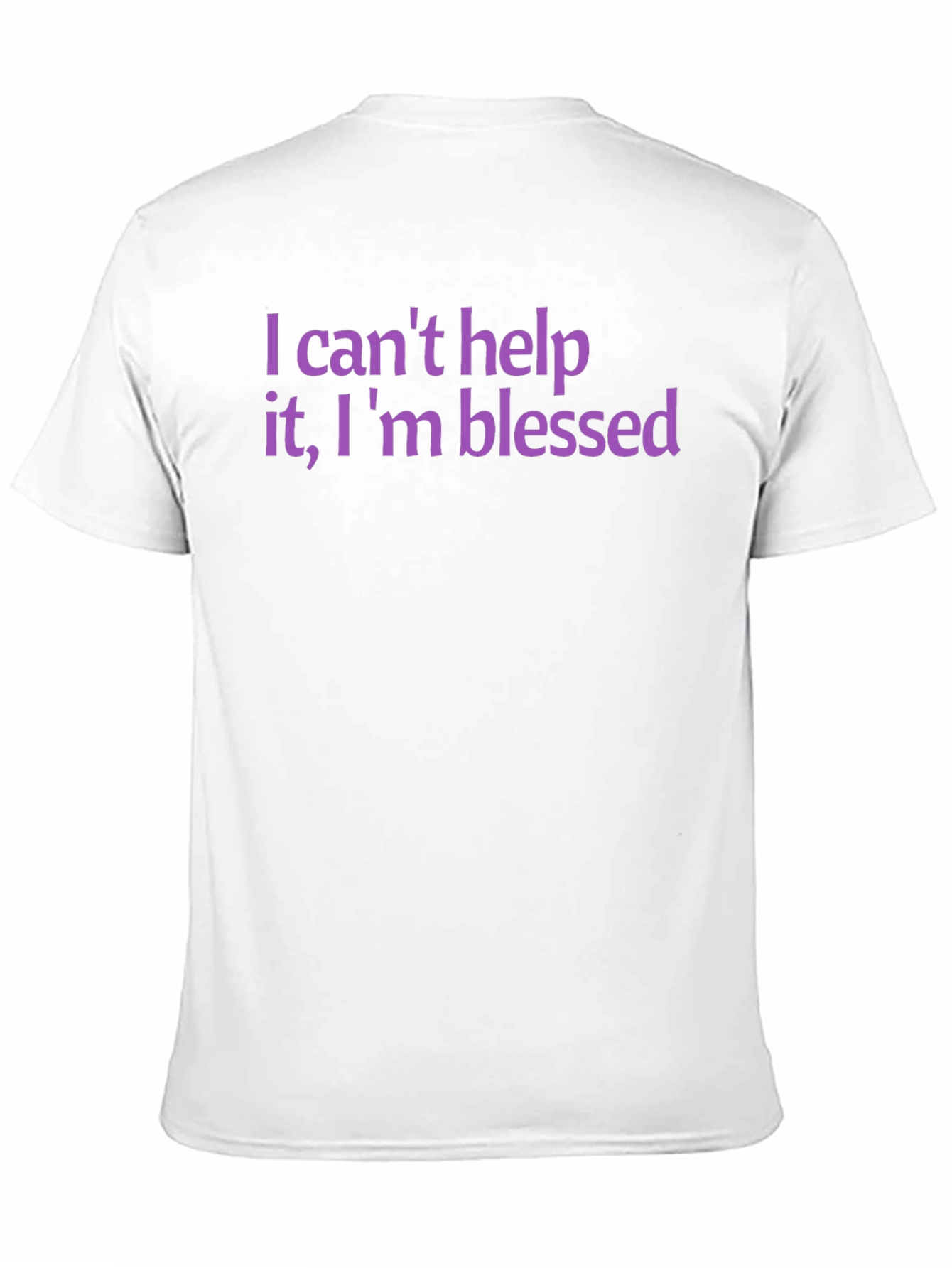 Blessed Graphic Tee - Soft Cotton Crew Neck T-Shirt