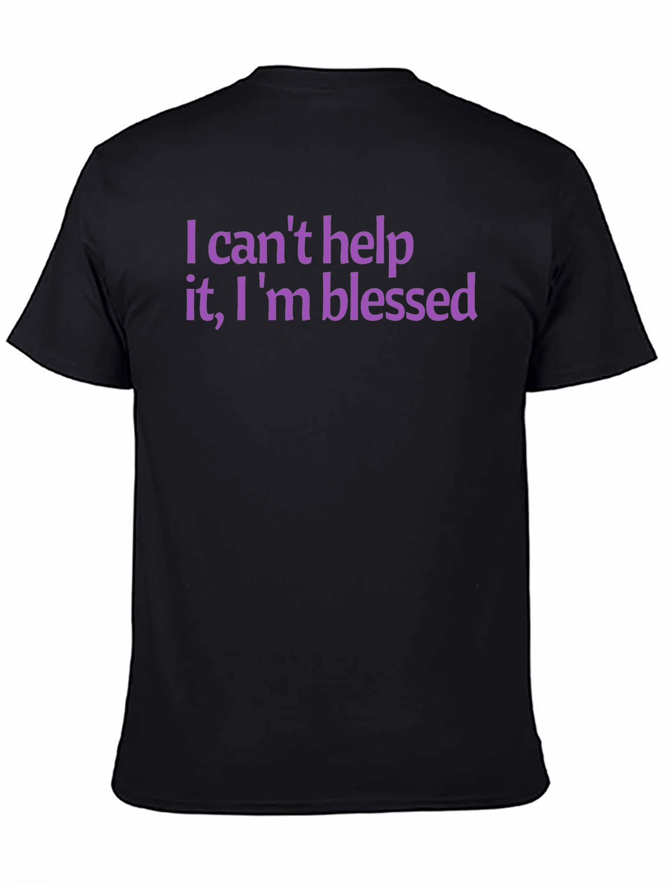 Blessed Graphic Tee - Soft Cotton Crew Neck T-Shirt