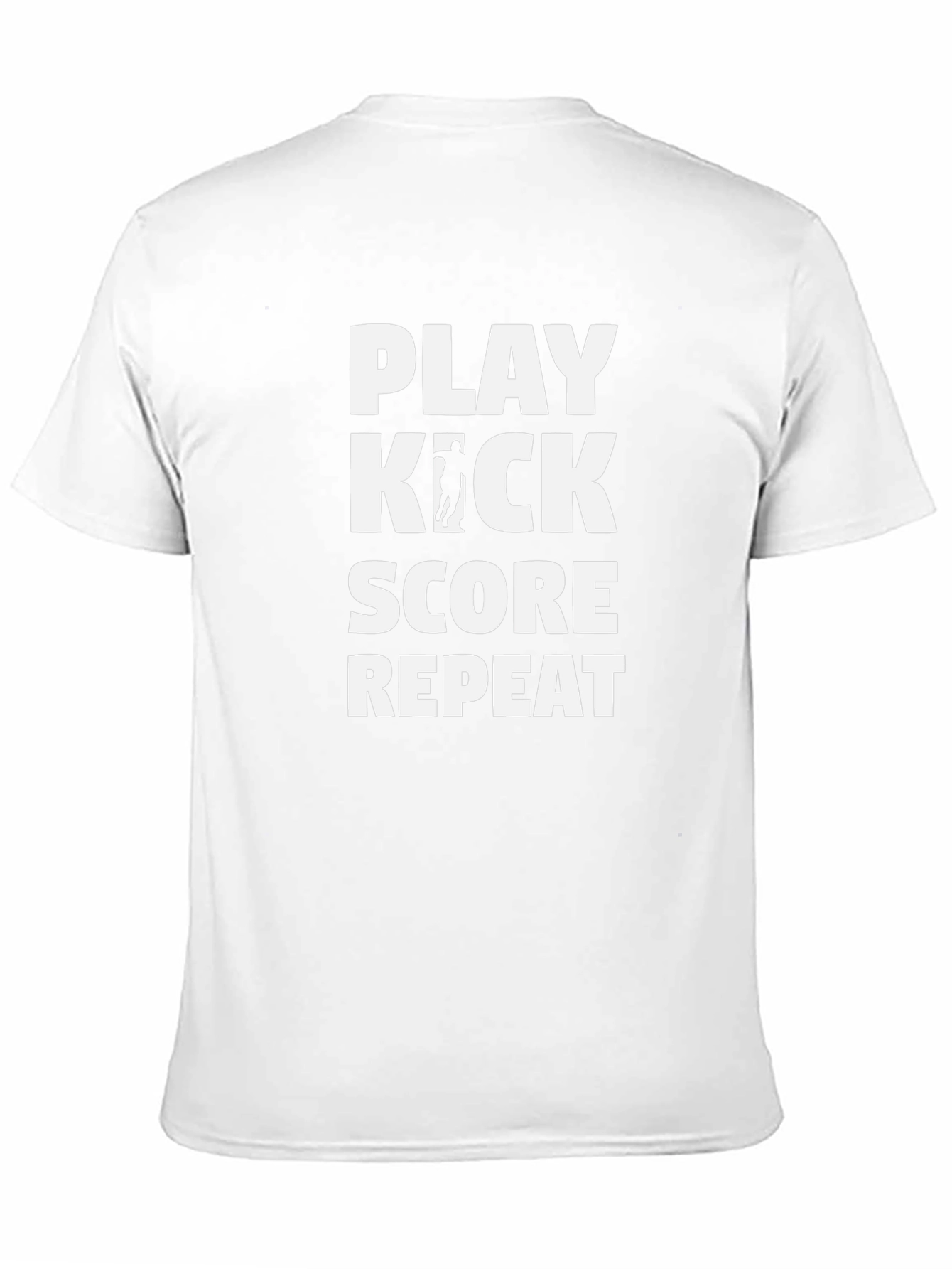 Play Kick Score Repeat Graphic T-Shirt