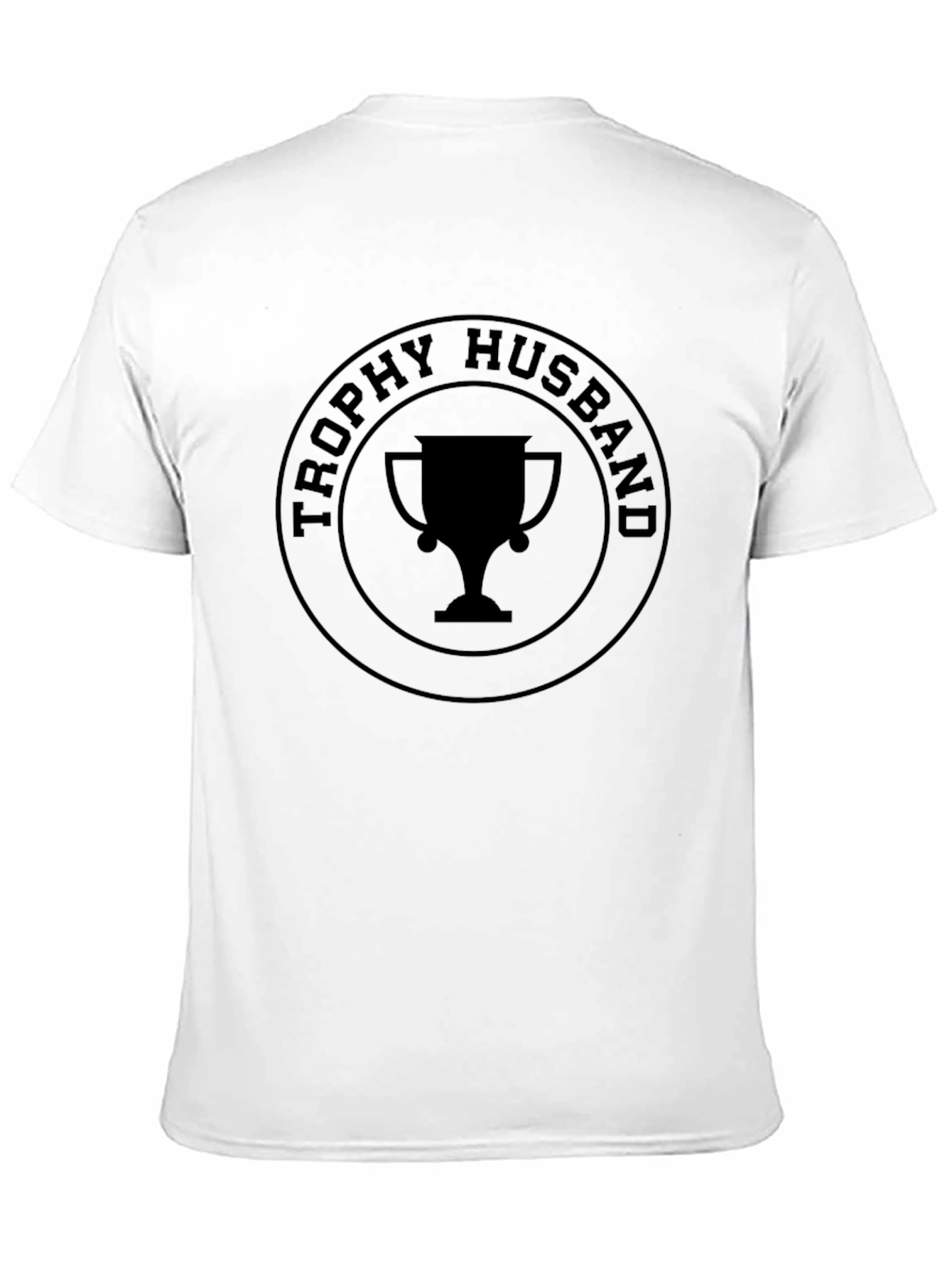 Trophy Husband Graphic Tee - Black