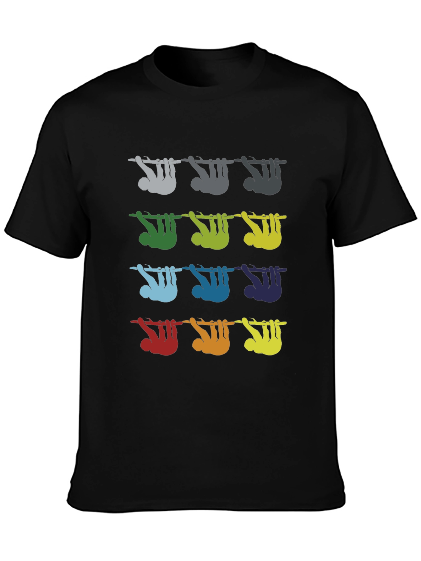 Colorful Sloth Tee