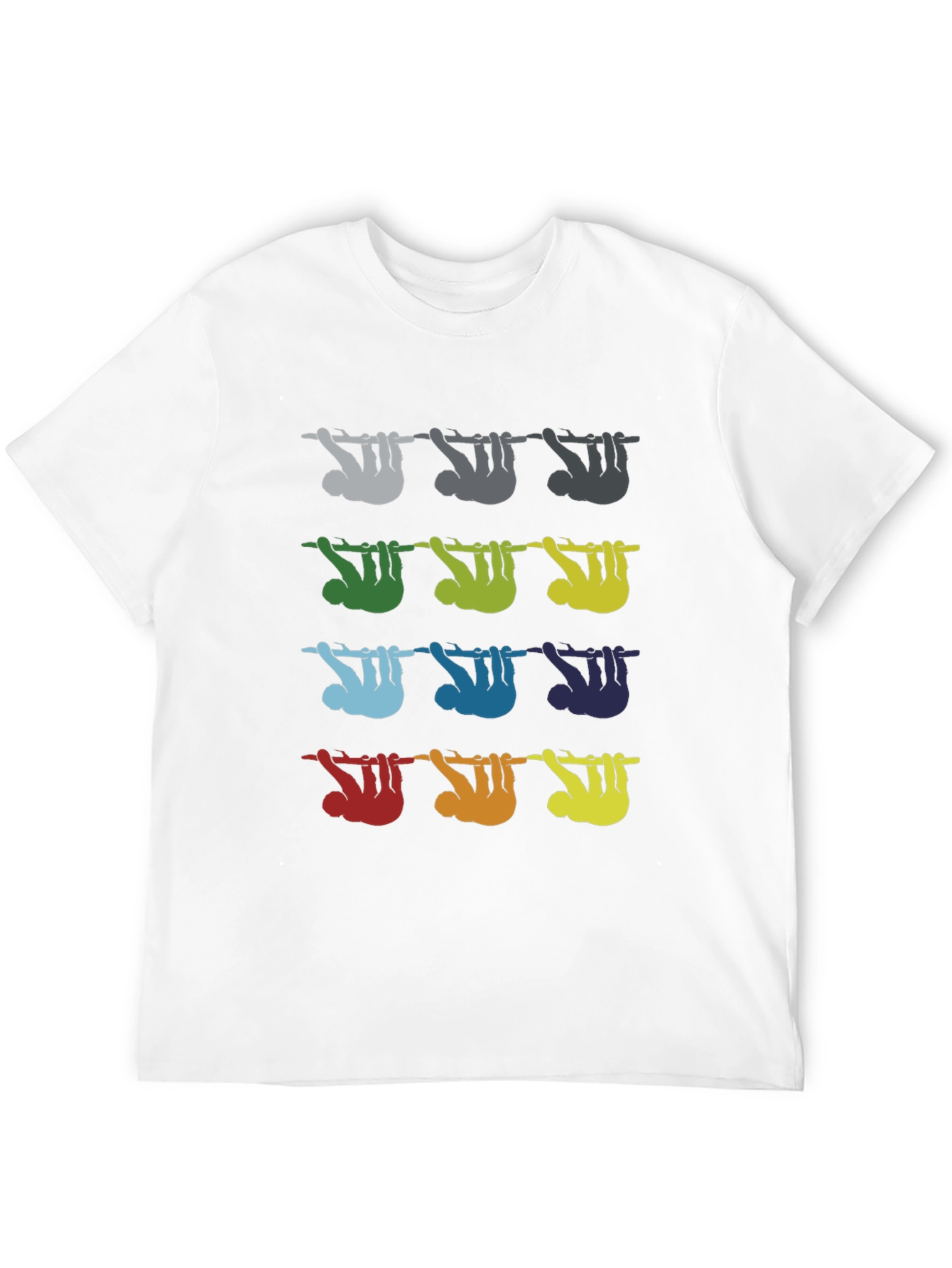 Colorful Sloth Tee