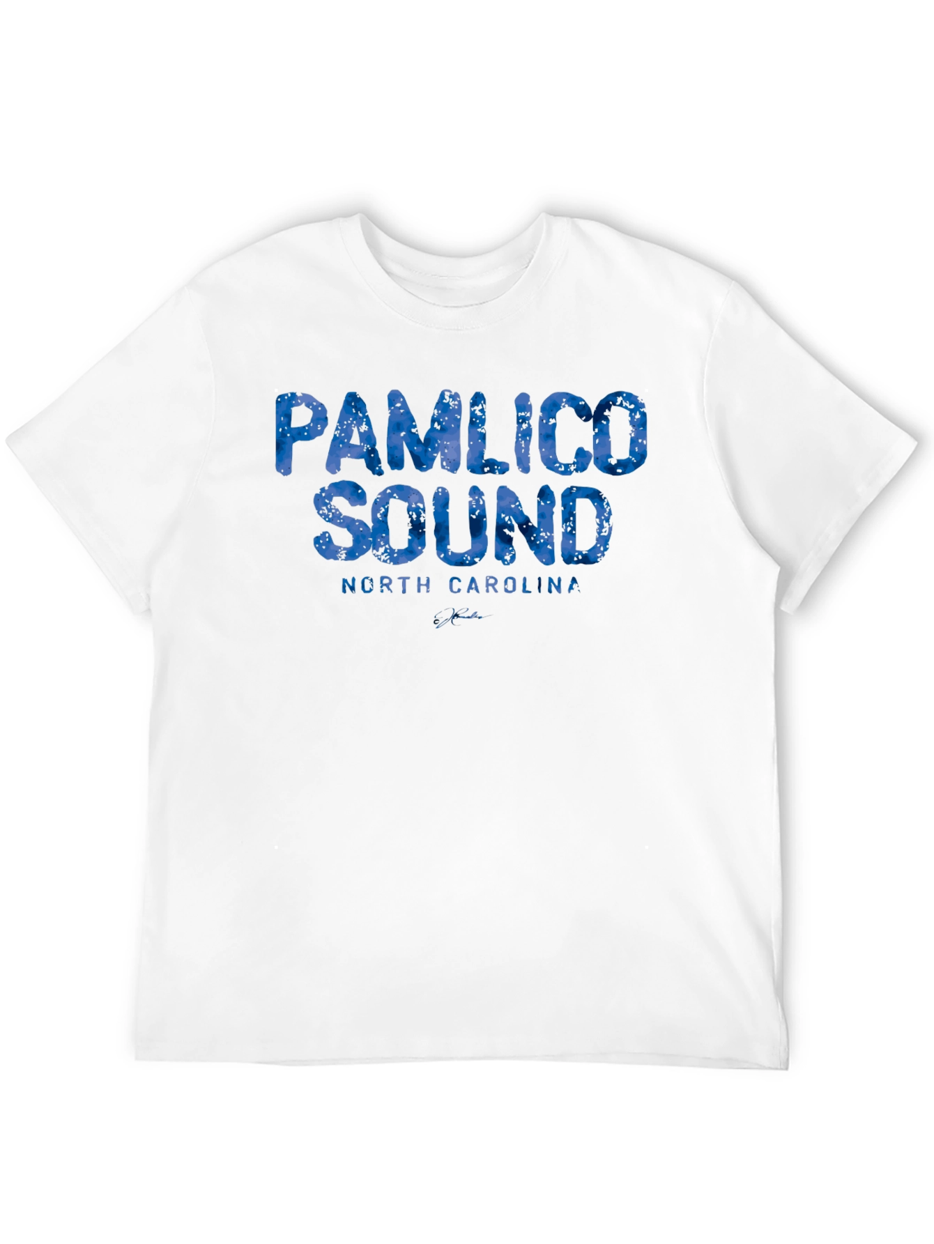 Pamlico Sound North Carolina Black T-Shirt