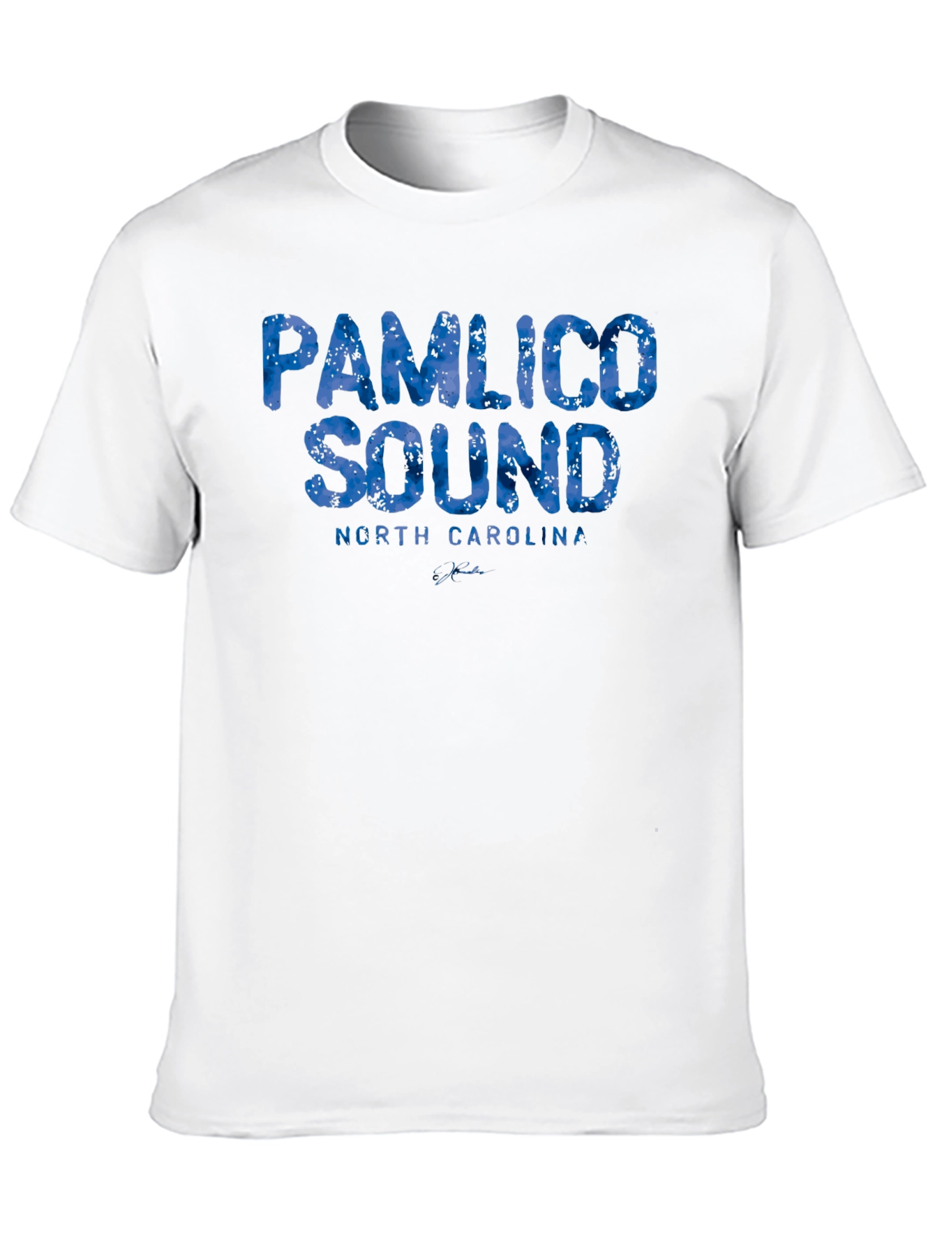 Pamlico Sound North Carolina Black T-Shirt