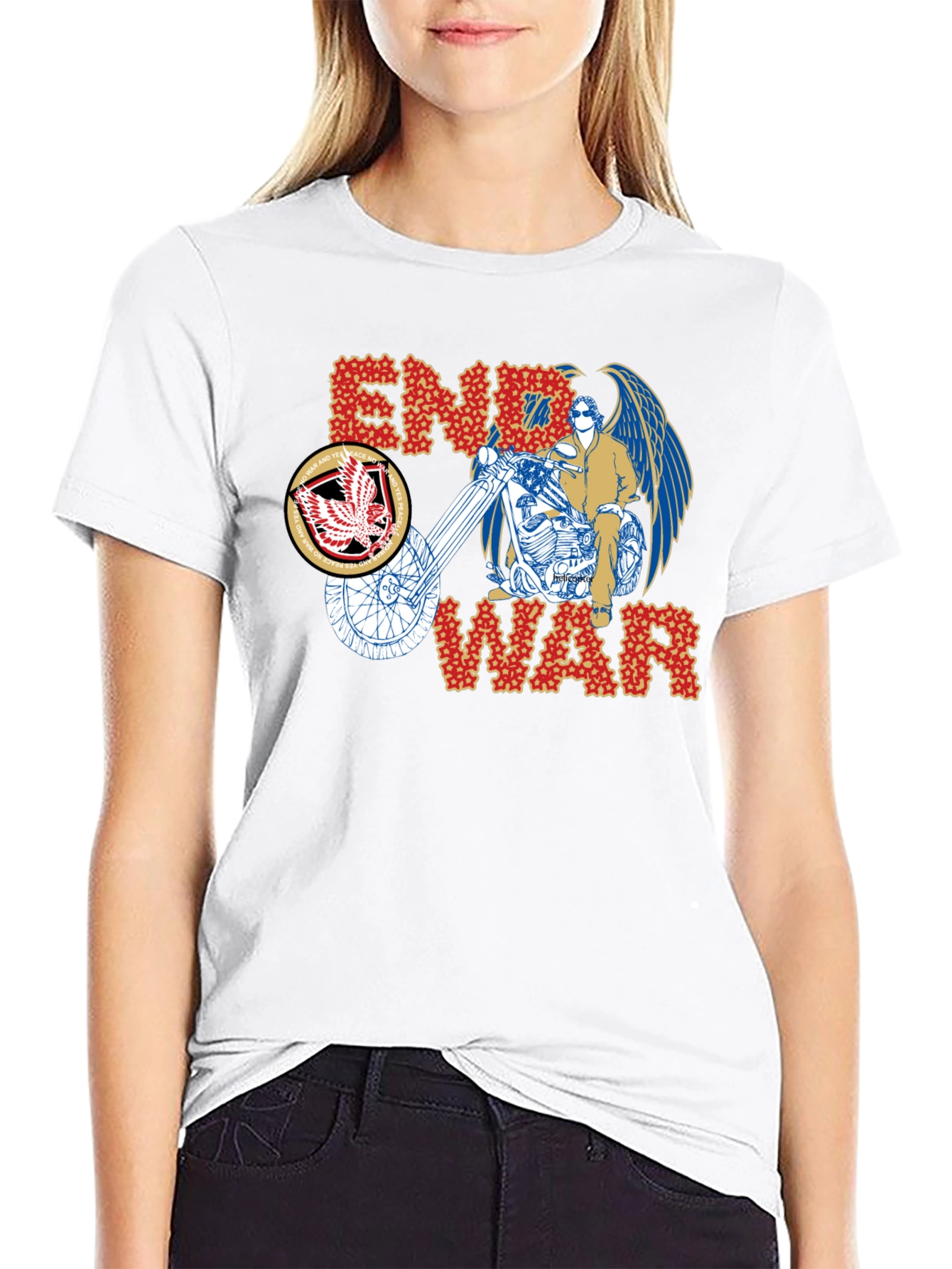 End War Graphic Print T-Shirt