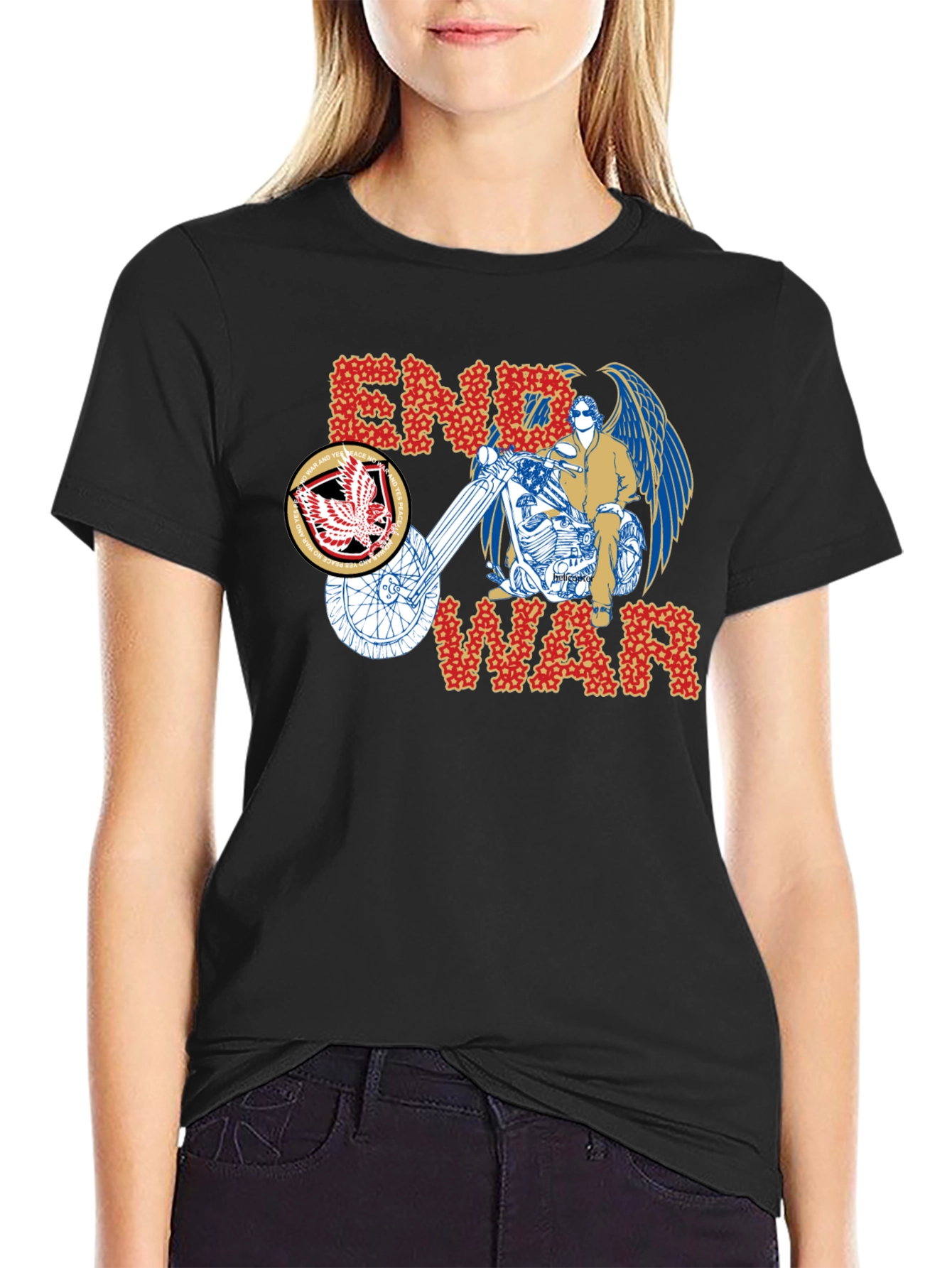 End War Graphic Print T-Shirt