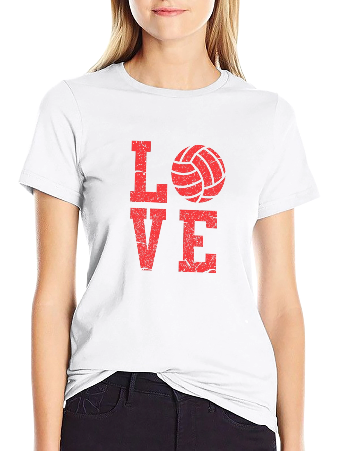 Volleyball Love Graphic Tee - Sports Fan T-Shirt