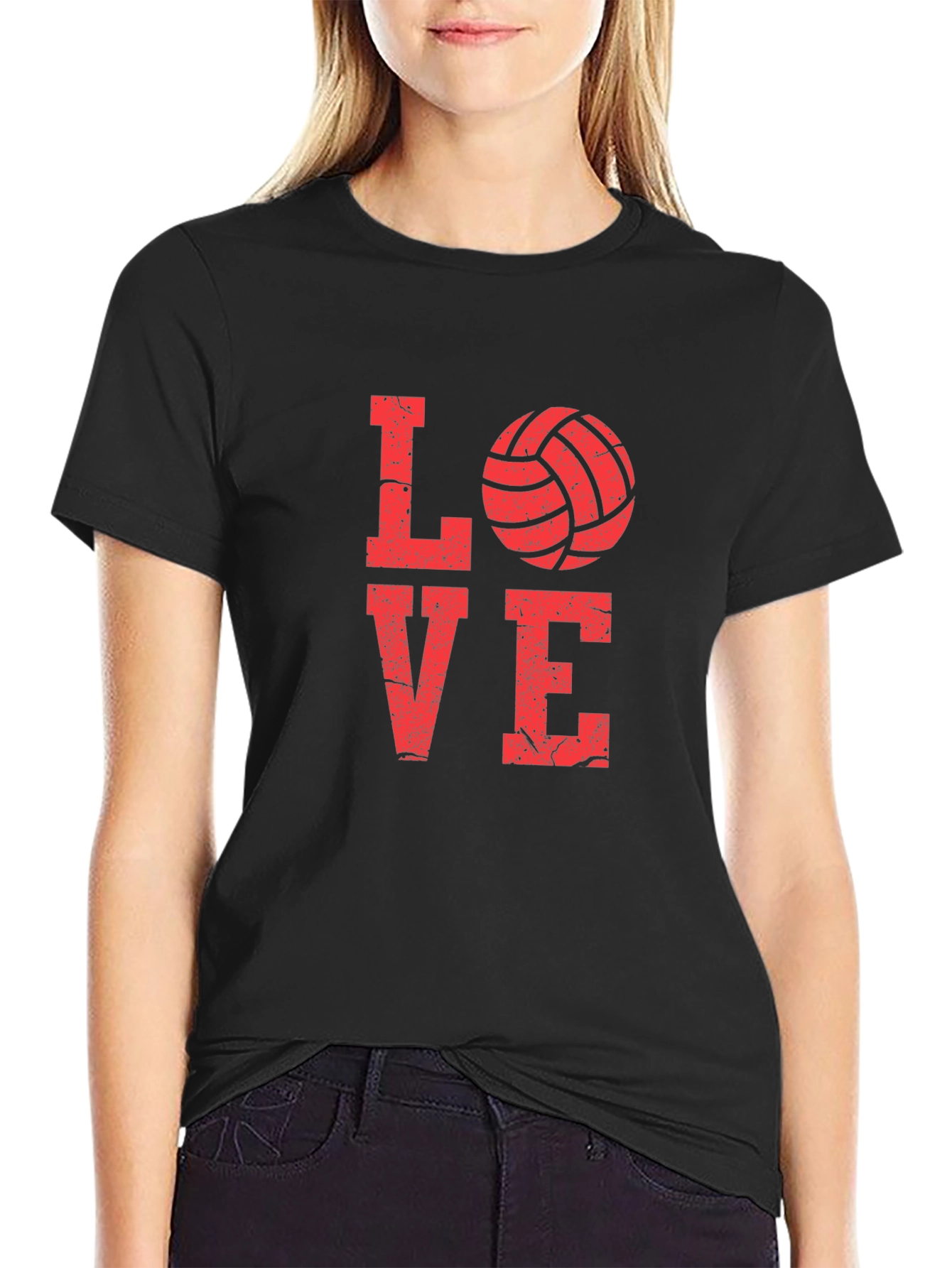 Volleyball Love Graphic Tee - Sports Fan T-Shirt
