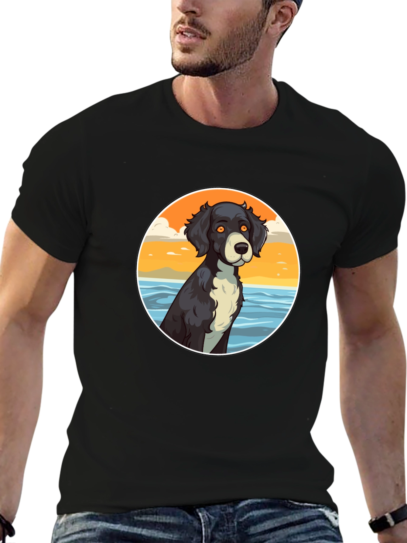 Dog Lovers Coastal T-Shirt