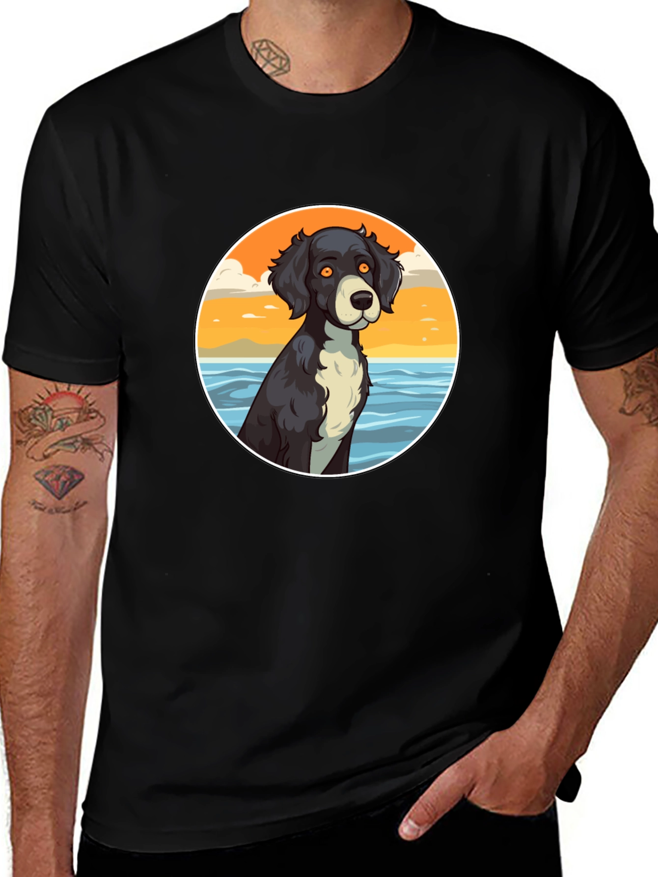 Dog Lovers Coastal T-Shirt