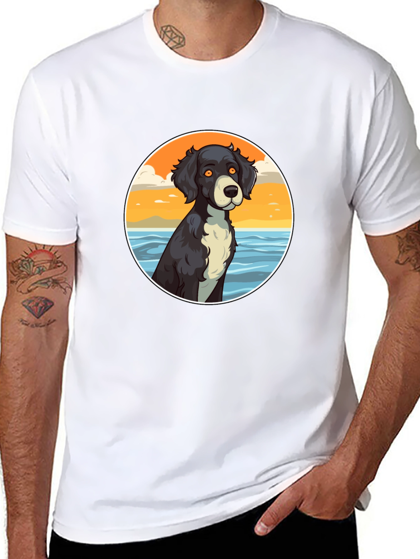 Dog Lovers Coastal T-Shirt