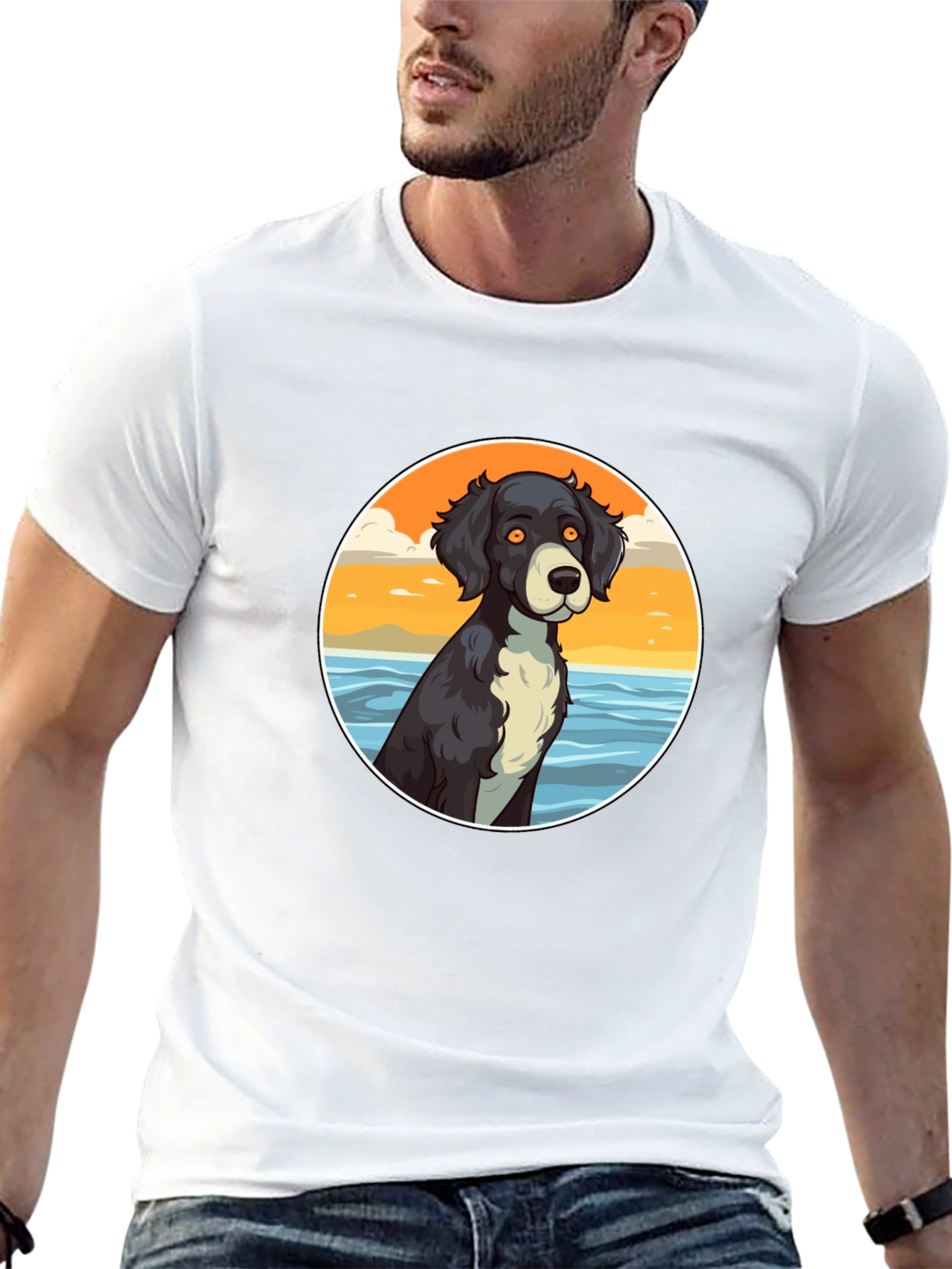 Dog Lovers Coastal T-Shirt