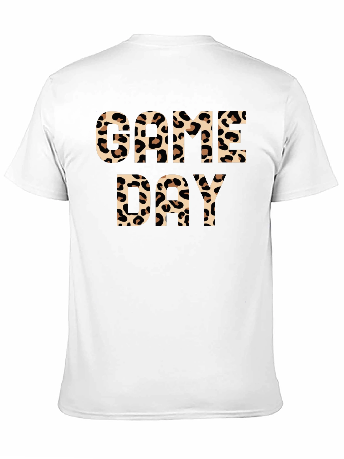 Game Day Cheetah Print Graphic Tee