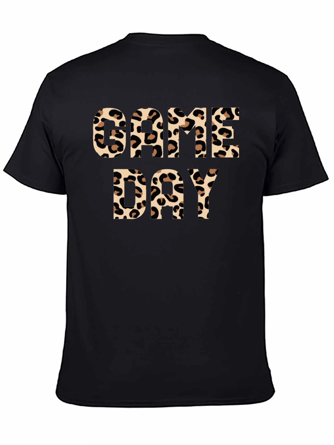Game Day Cheetah Print Graphic Tee