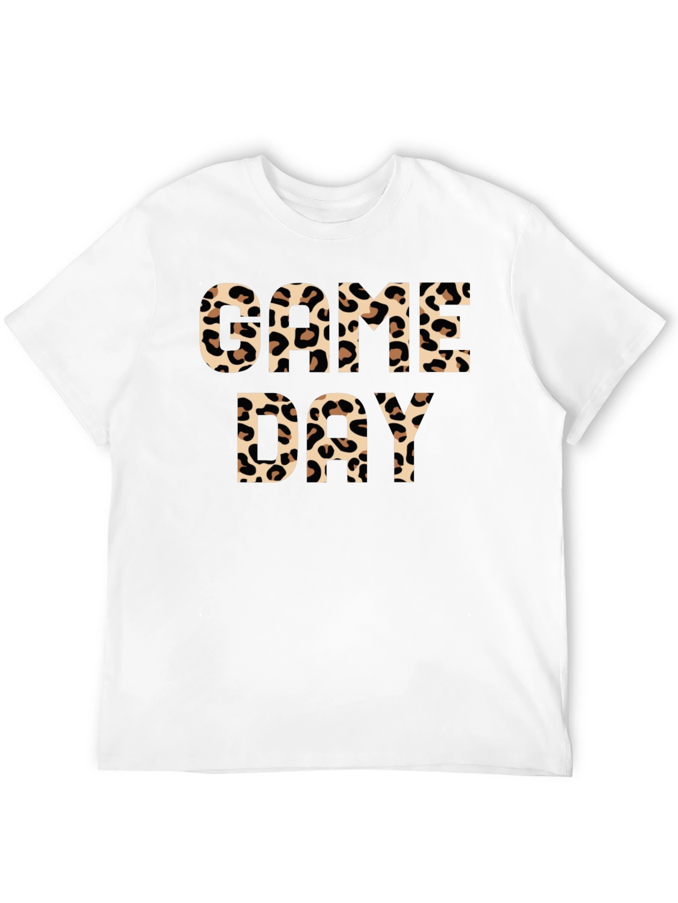 Game Day Cheetah Print Graphic Tee