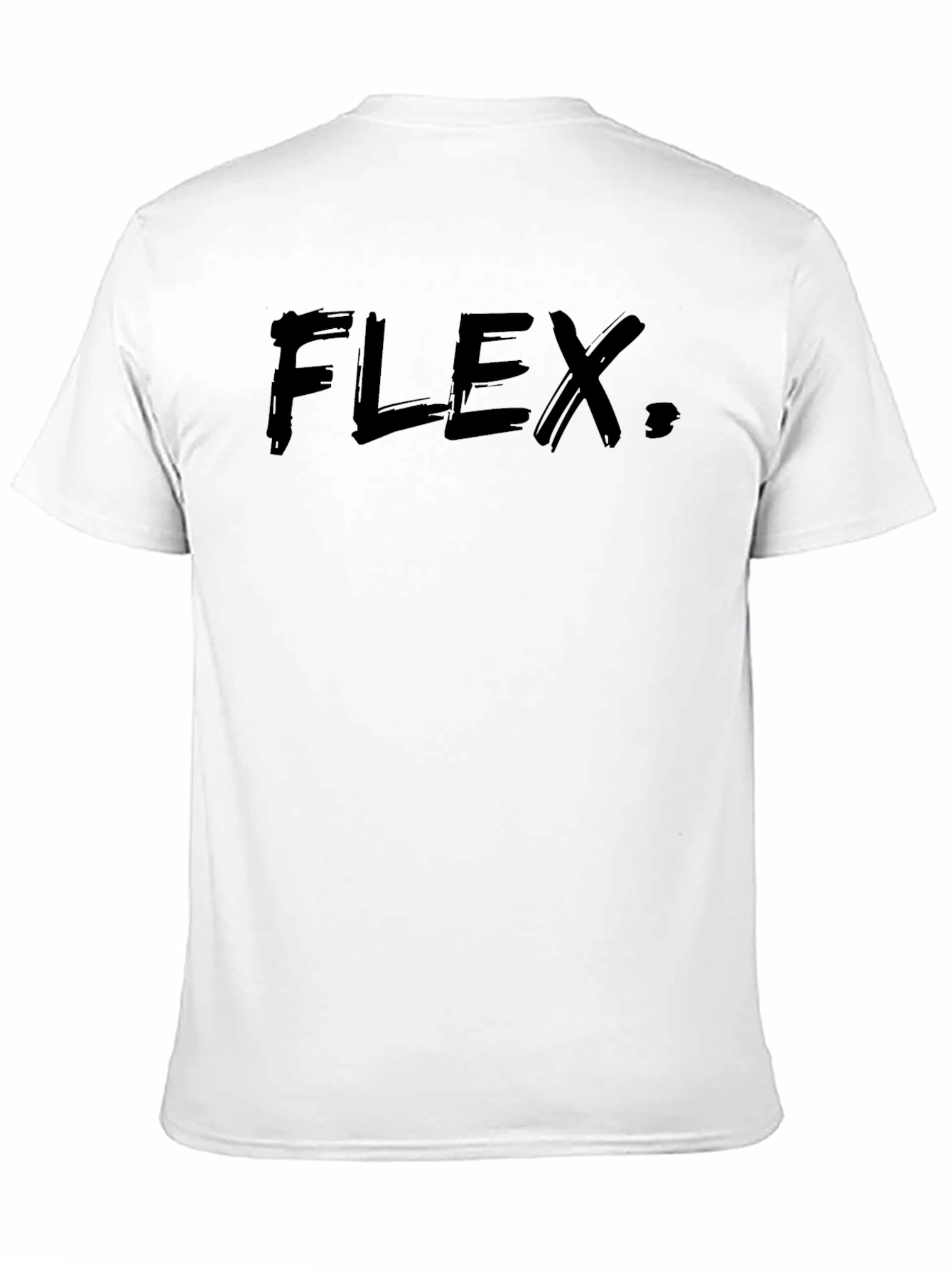 Mens FLEX. Graphic Black T-Shirt