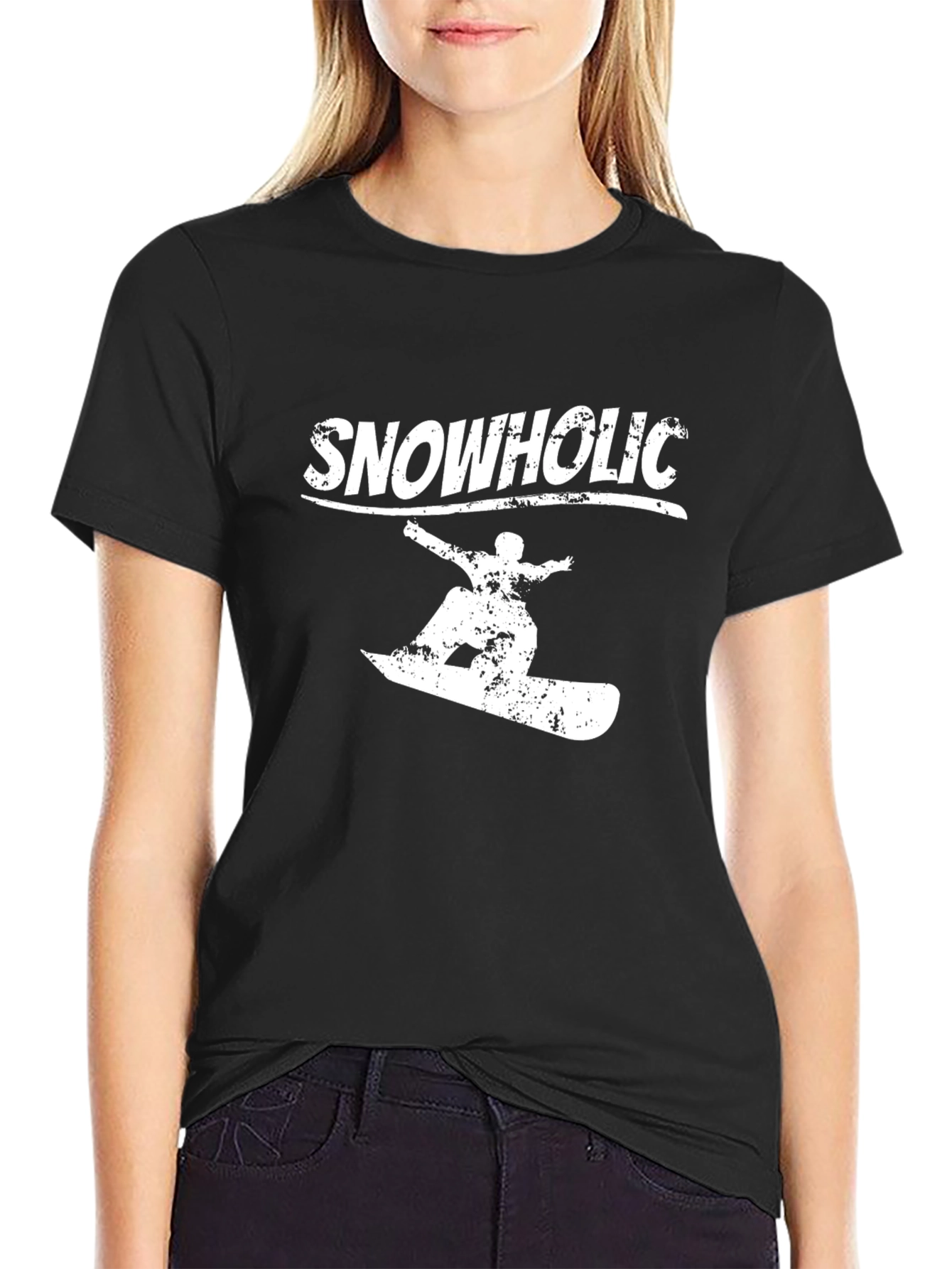 Snowholic Graphic Tee - Winter Sports T-Shirt