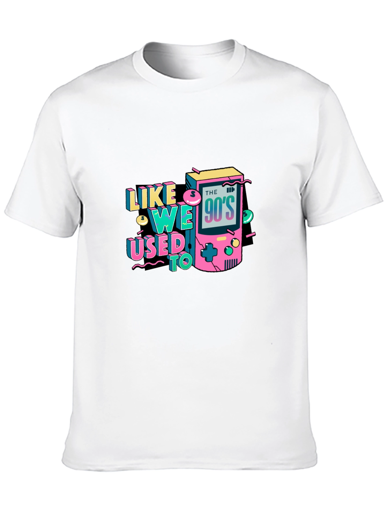 90s Game Console Graphic T-Shirt