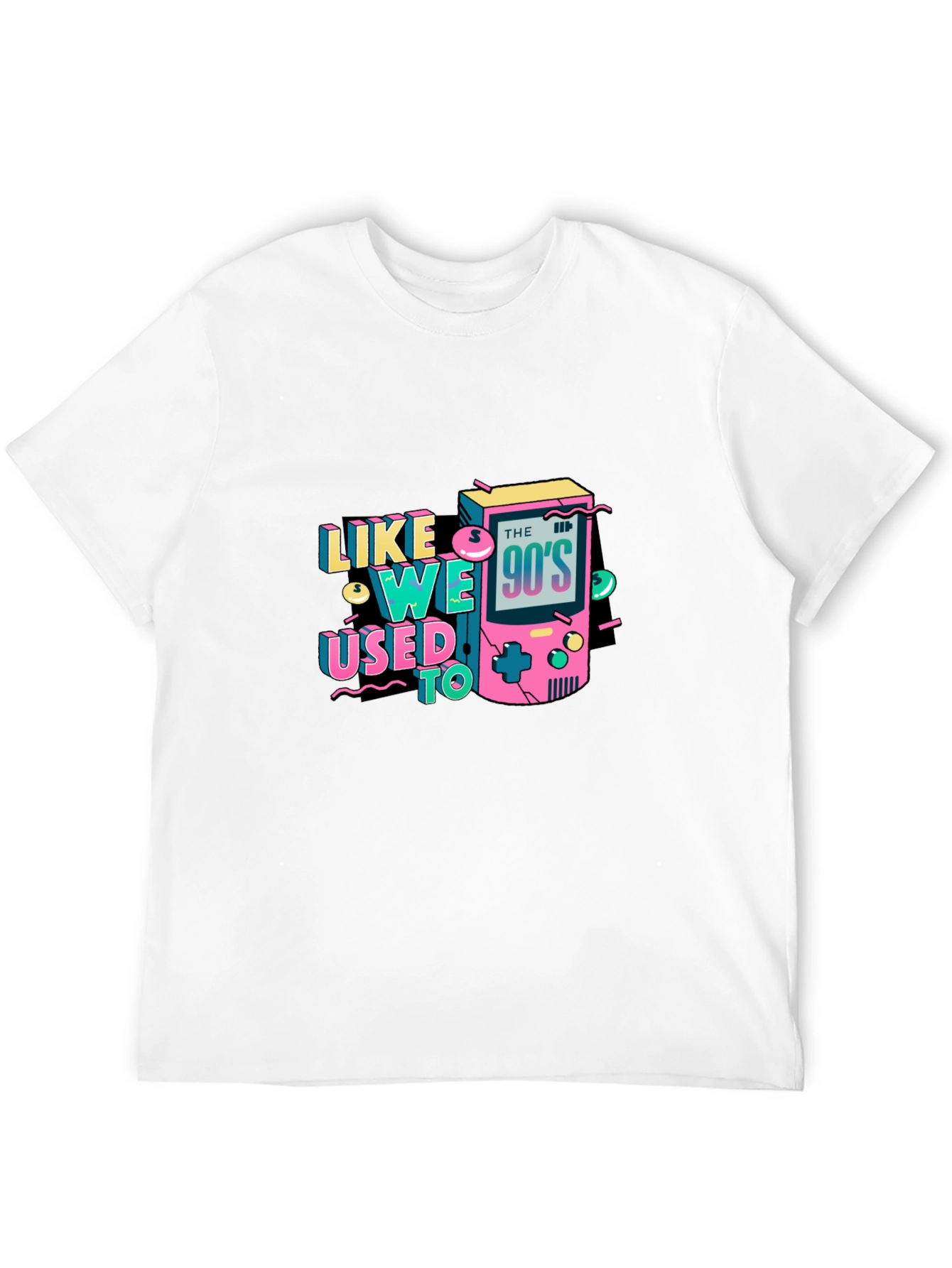 90s Game Console Graphic T-Shirt