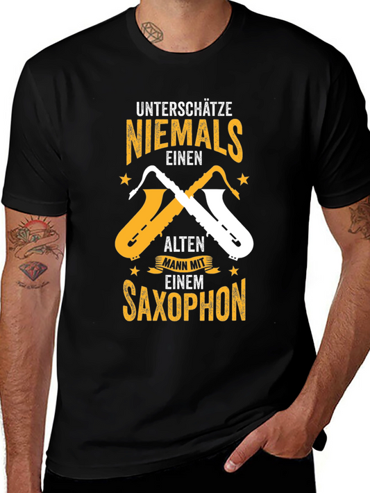 Saxophone T-Shirt: Never Underestimate