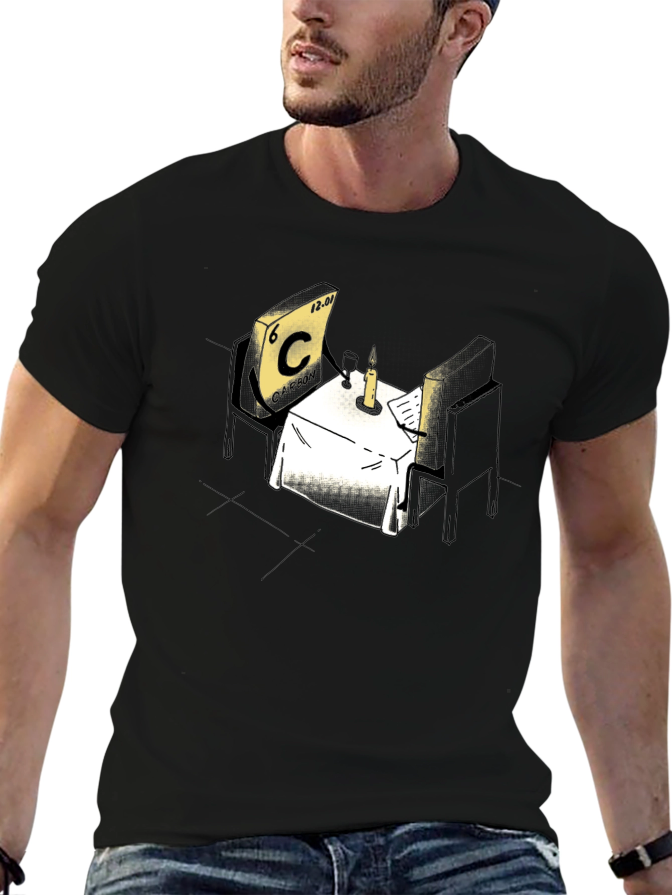 Carbon Date T-Shirt - Chemistry Humor Tee