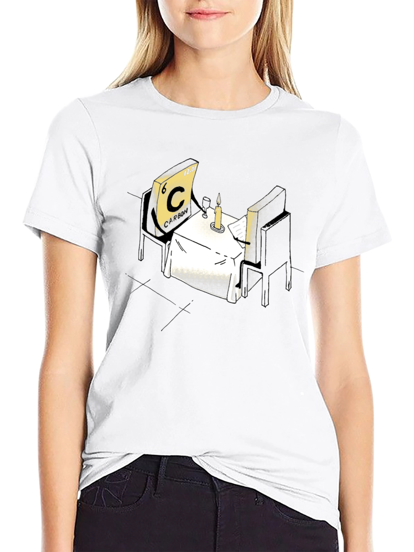 Carbon Date T-Shirt - Chemistry Humor Tee
