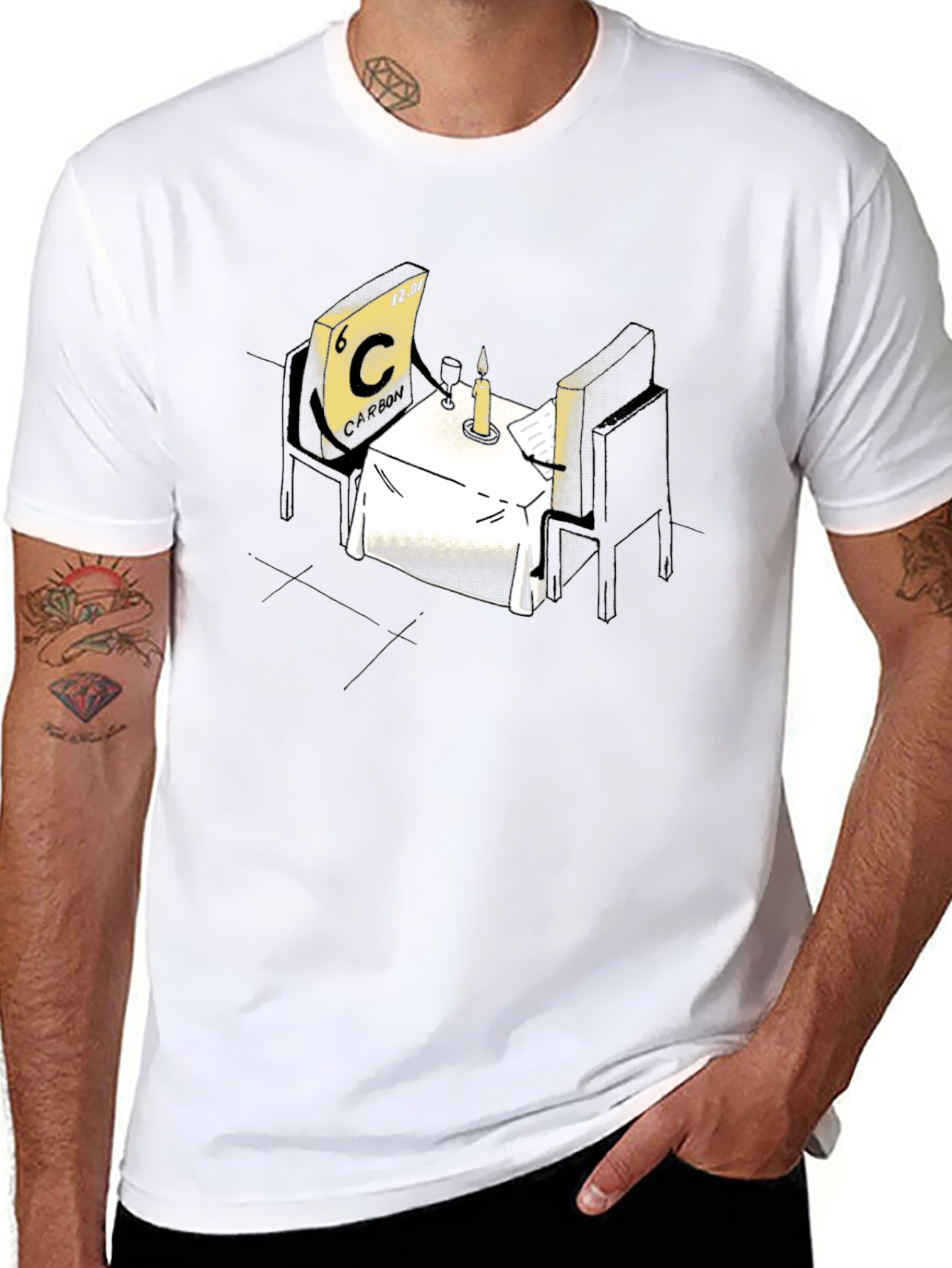 Carbon Date T-Shirt - Chemistry Humor Tee