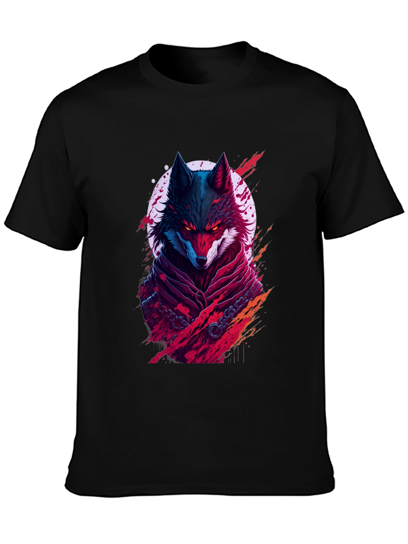 Wolf Graphic Tee - Unique Streetwear Design