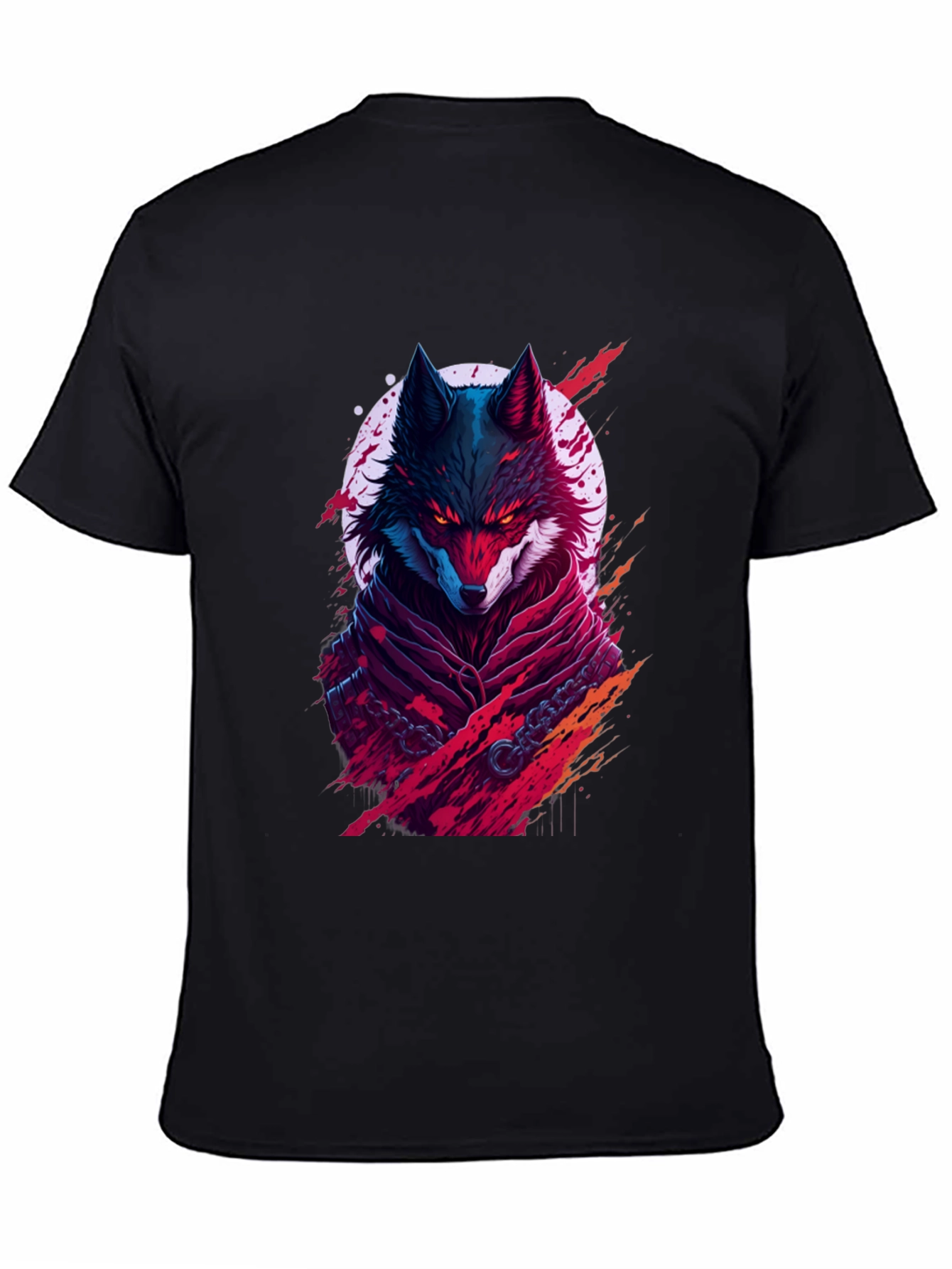 Wolf Graphic Tee - Unique Streetwear Design
