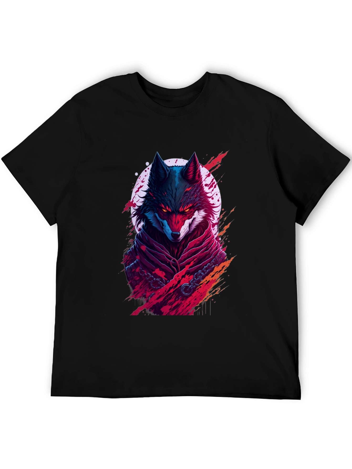 Wolf Graphic Tee - Unique Streetwear Design