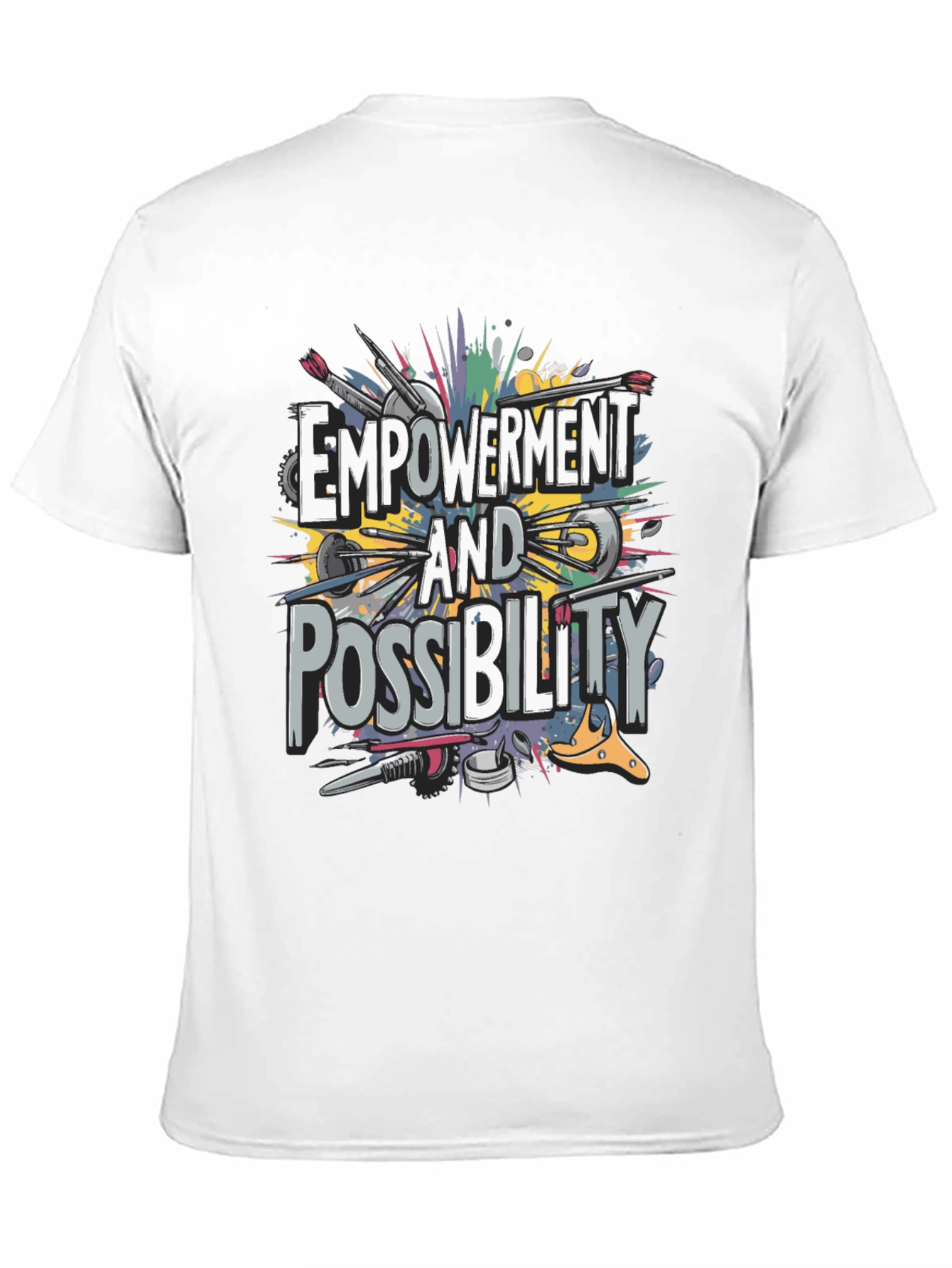 Empowerment & Possibility Graphic T-Shirt - Black