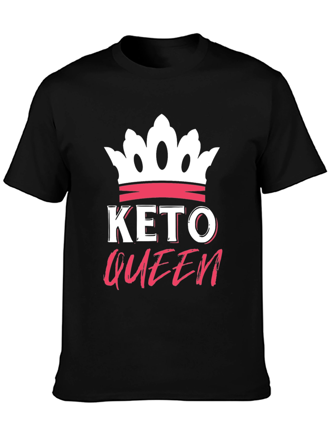 Keto Queen Black T-Shirt