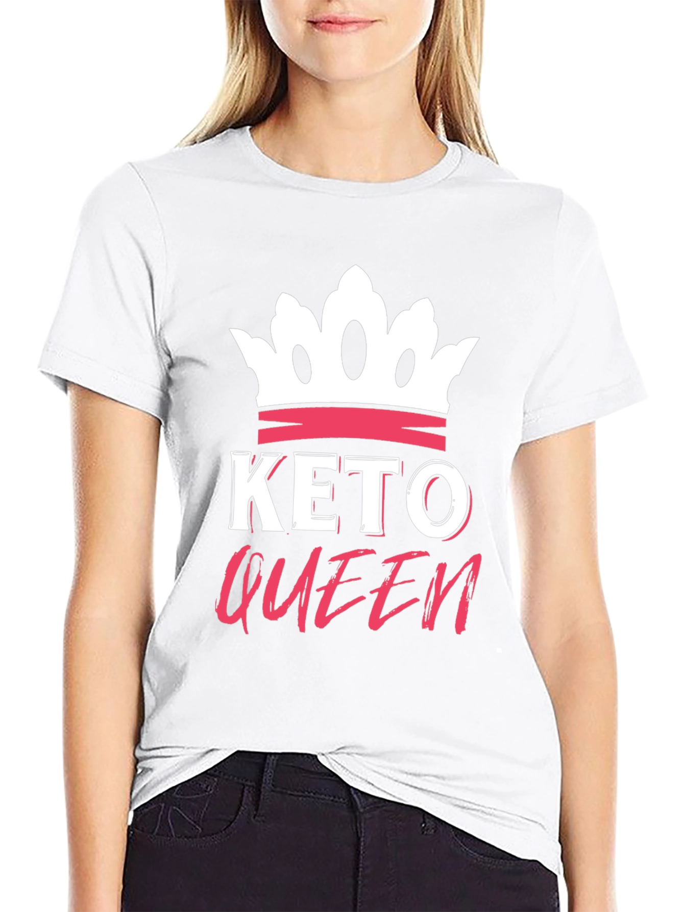 Keto Queen Black T-Shirt
