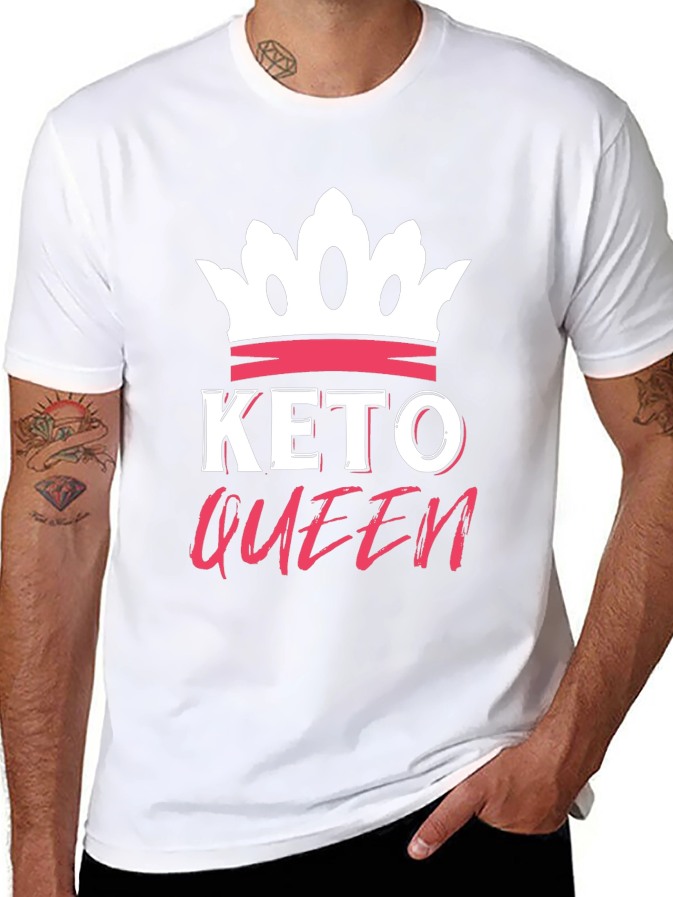 Keto Queen Black T-Shirt