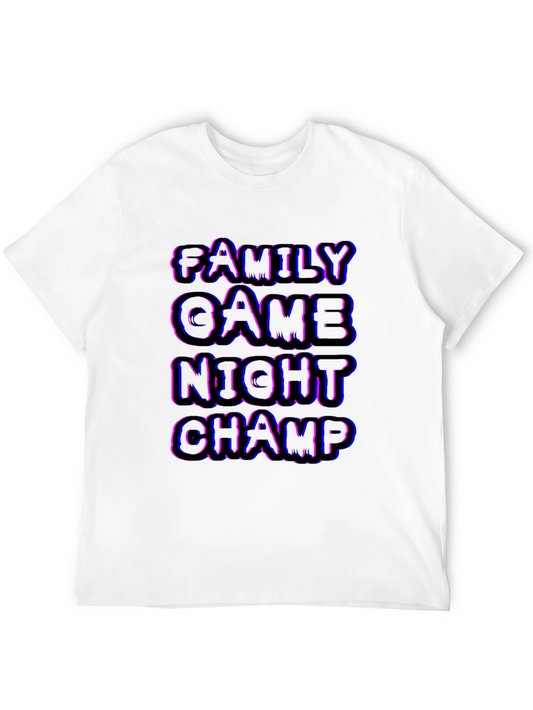 Family Game Night Champ Graphic Tee