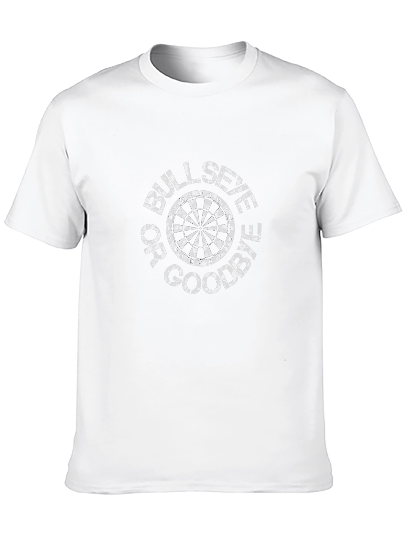 Bullseye or Goodbye Black Graphic Tee