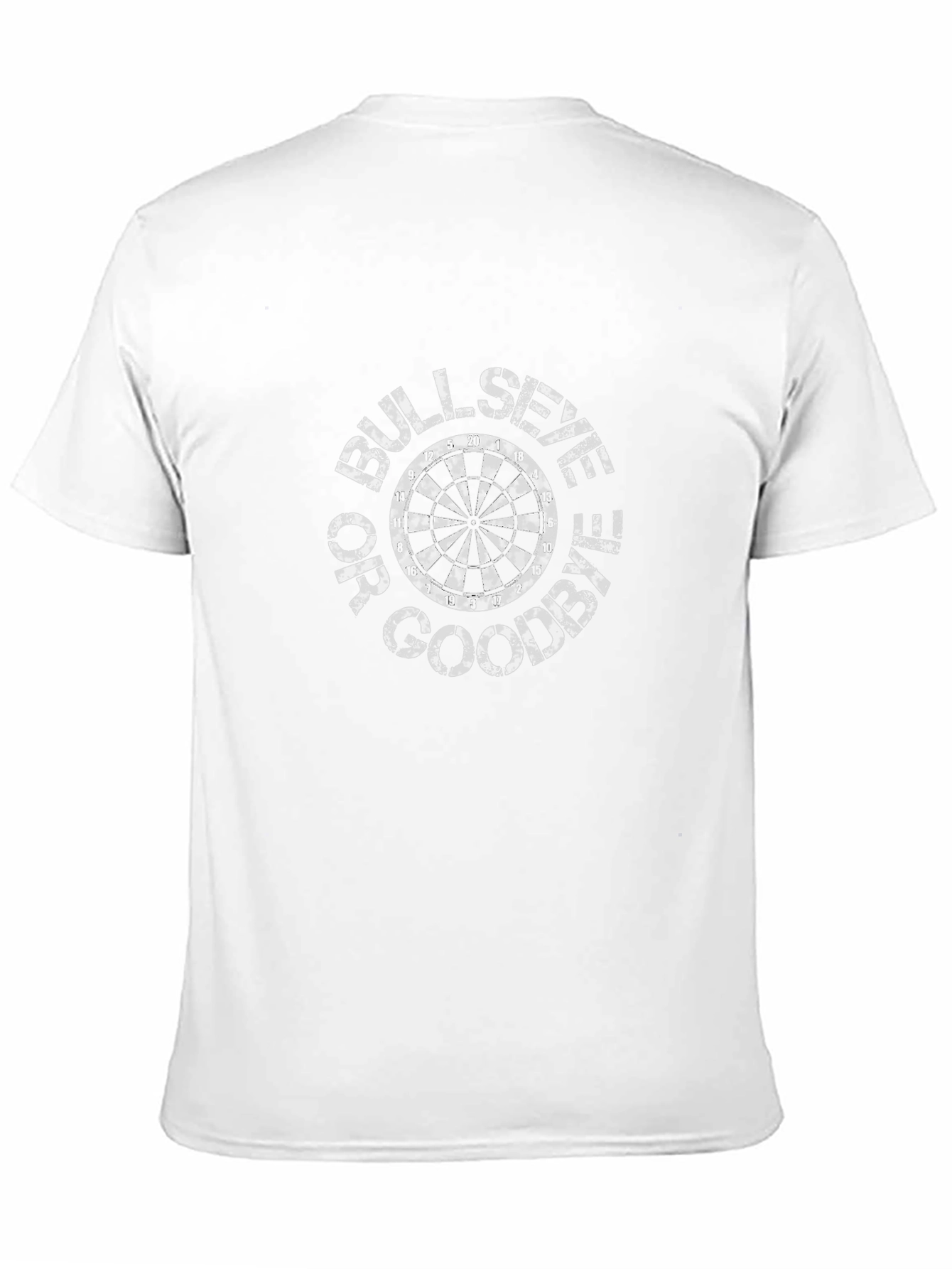 Bullseye or Goodbye Black Graphic Tee
