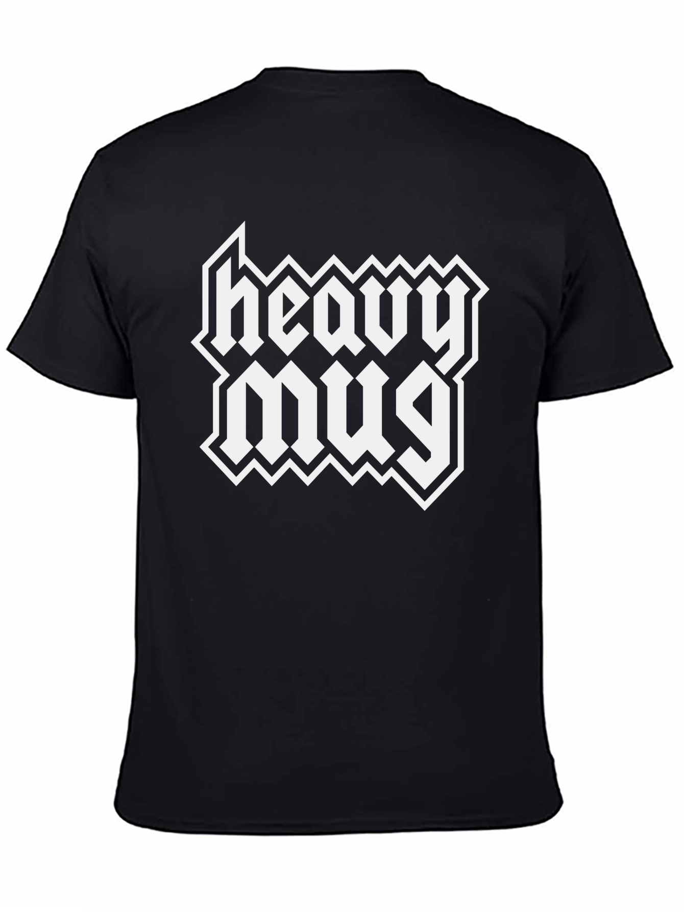 Heavy Mug Graphic Tee - Black