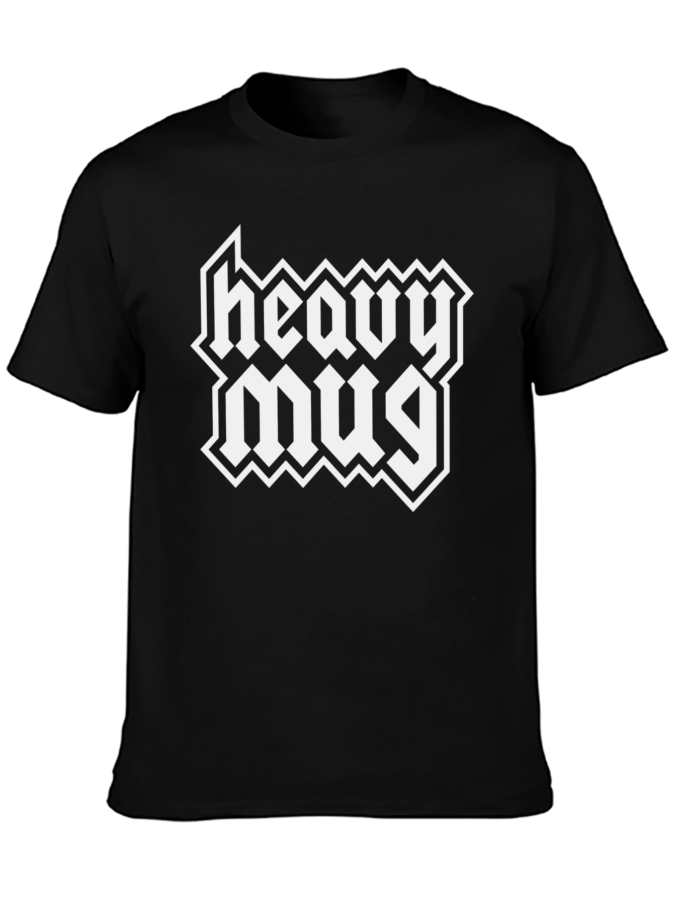 Heavy Mug Graphic Tee - Black