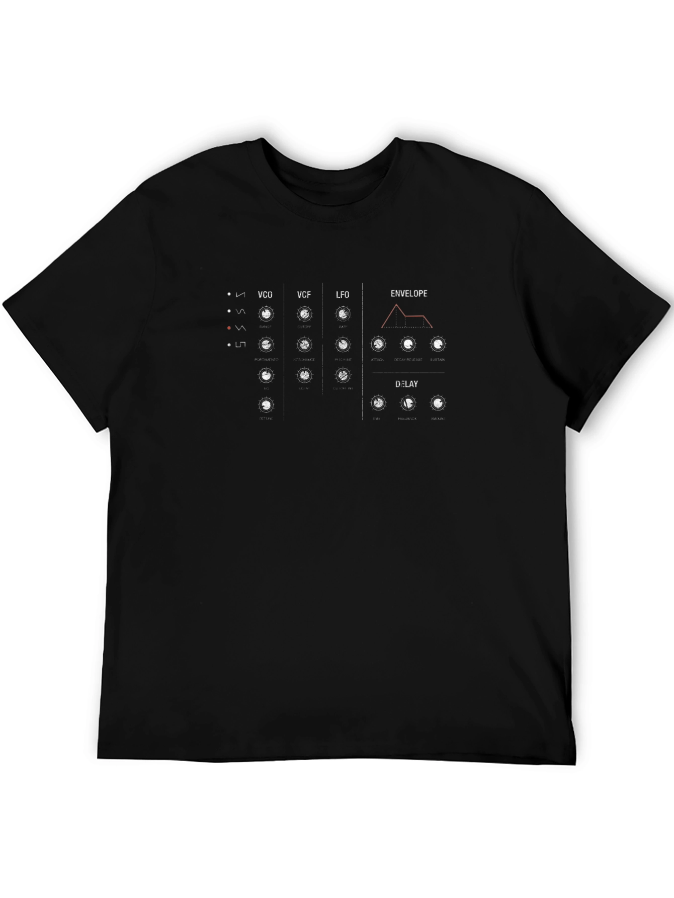 Synth Module Graphic T-Shirt - Musician Apparel