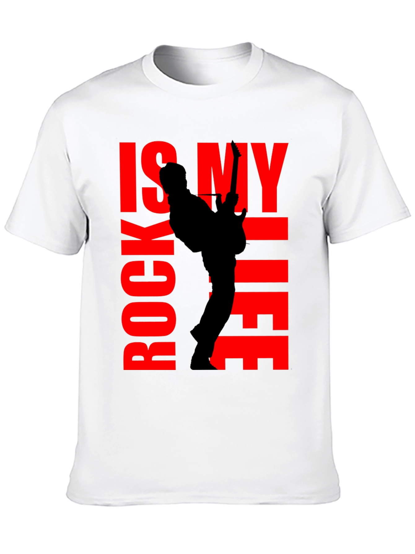 Rock is My Life T-Shirt - Black Tee