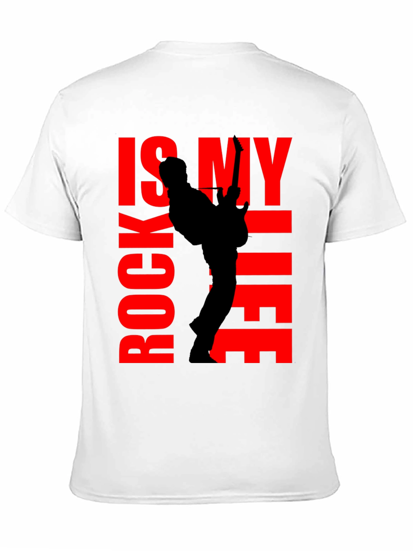 Rock is My Life T-Shirt - Black Tee