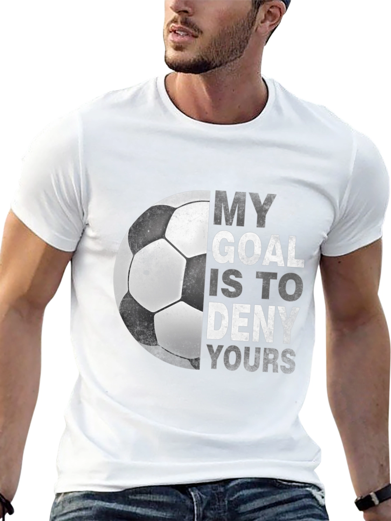 My Goal Soccer Graphic Tee - Black
