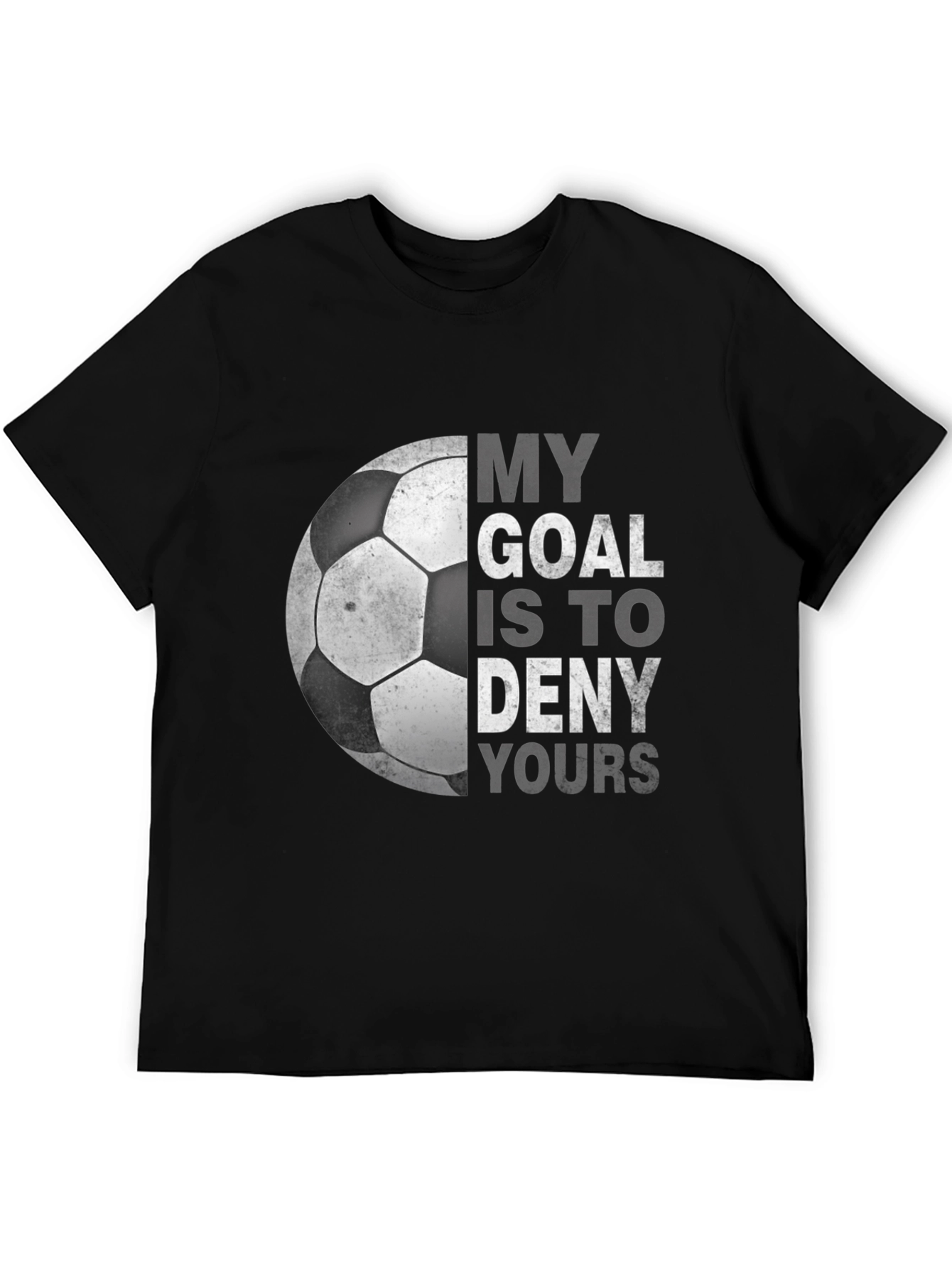 My Goal Soccer Graphic Tee - Black
