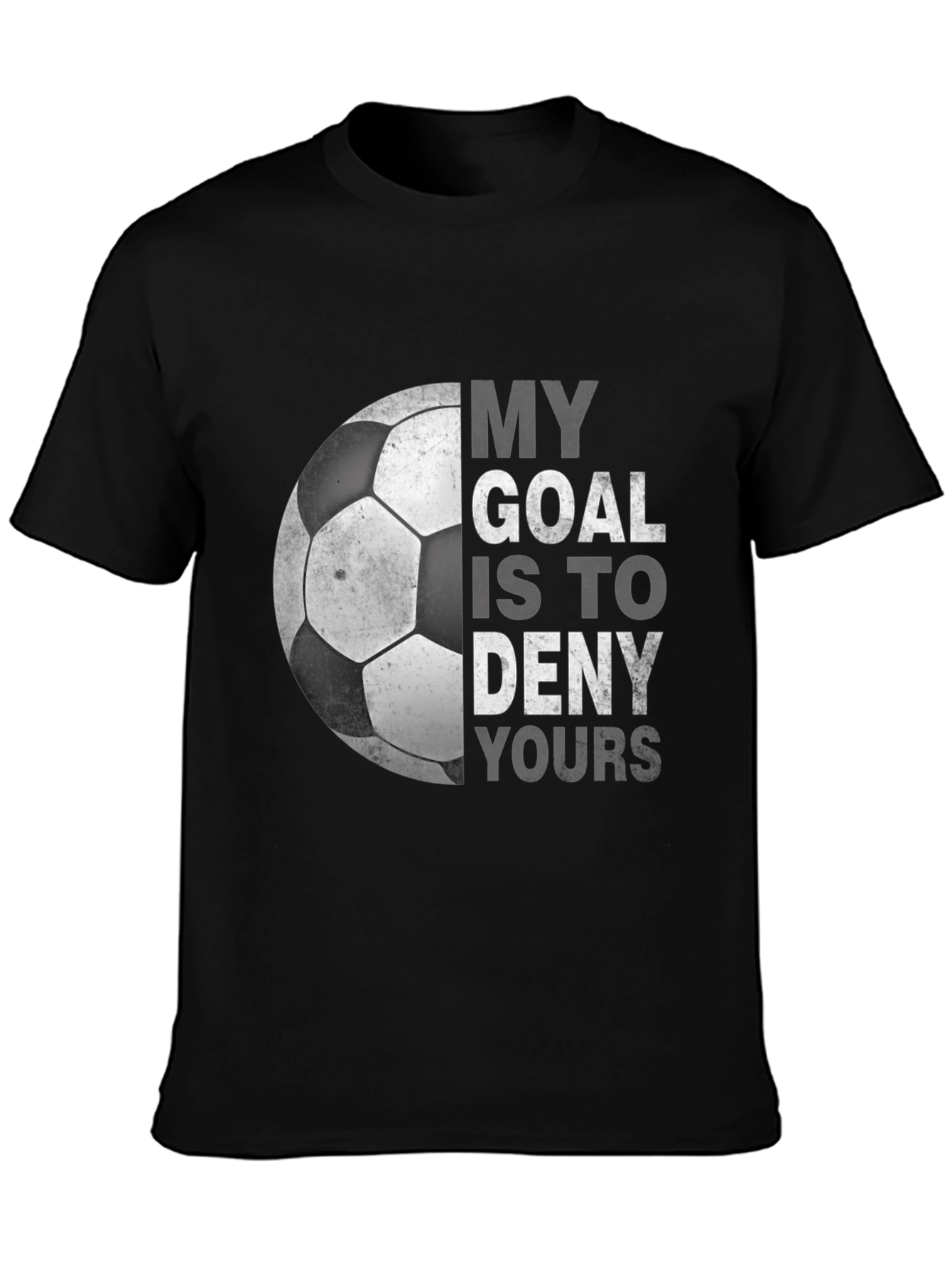 My Goal Soccer Graphic Tee - Black