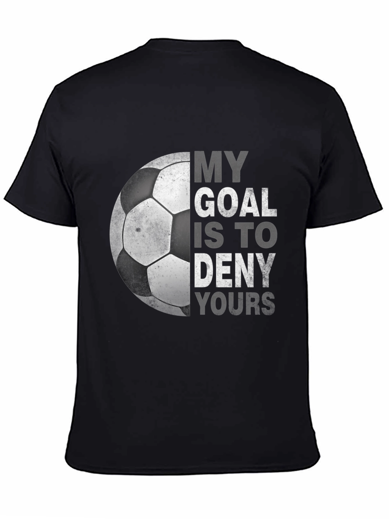 My Goal Soccer Graphic Tee - Black