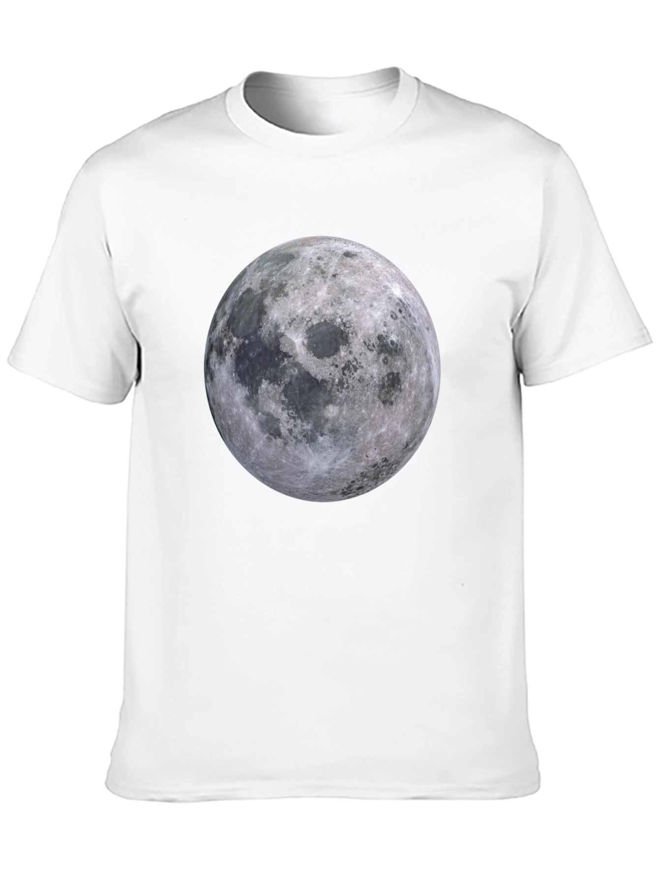 Moon Graphic Black T-Shirt