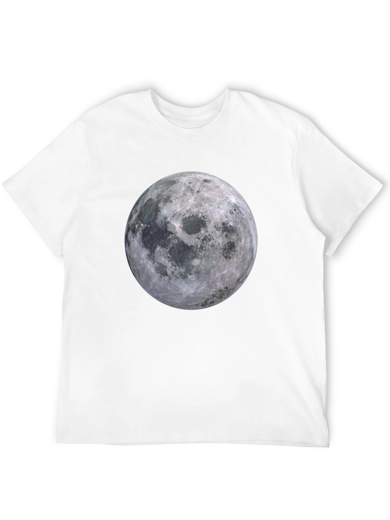 Moon Graphic Black T-Shirt