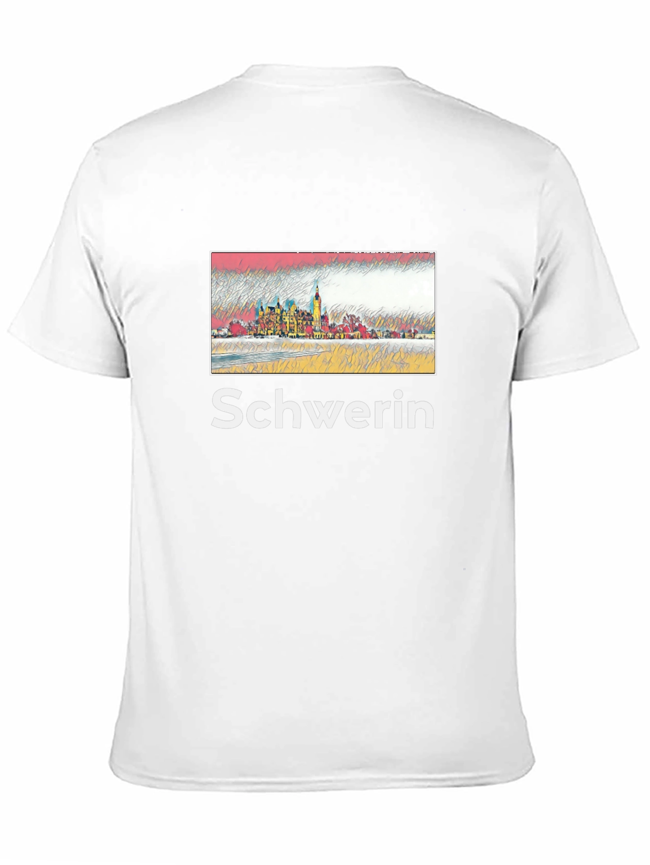 Schwerin Castle Mens Black T-Shirt