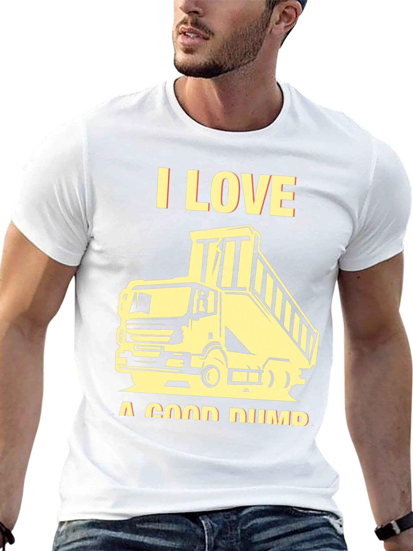 I Love A Good Dump Truck Graphic Tee